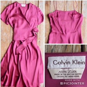 Vintage Calvin Klien Slip Dress and Jacket